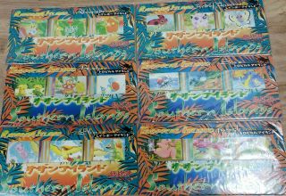 Pokemon Island Set Tropical & Southern Islands Complete Japanese Promo Set Packs 2