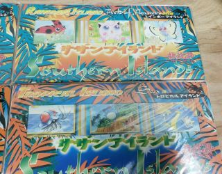 Pokemon Island Set Tropical & Southern Islands Complete Japanese Promo Set Packs 3