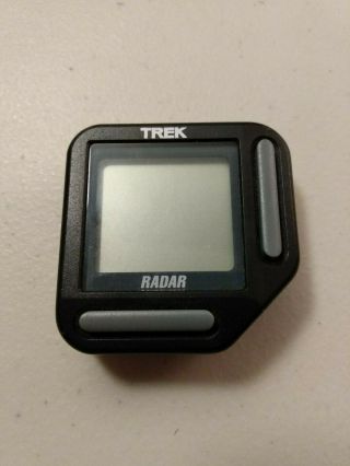 Trek Radar - Bicycle Computer Speedometer 0195 - Black - Made In Hong Kong
