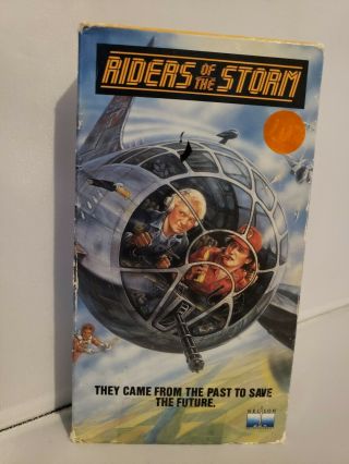 Riders Of The Storm Vhs 1988 Dennis Hopper Sci - Fi Action Cult Classic Rare