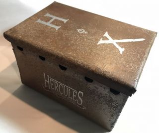 Ultra Rare Xena Hercules The Legendary Journeys Kevin Sorbo Metal Promo Box Vhs