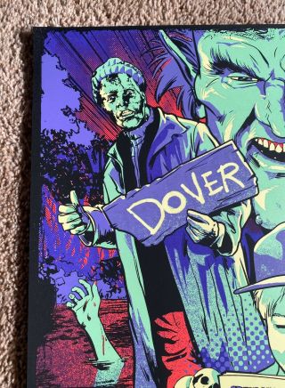 CREEPSHOW 2 Art Print Poster (18x24) RARE (OOP) x/30 Thanks For The Ride Lady 3