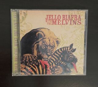 Jello Biafra & The Melvins Cd Never Breathe What You Can’t See Rare