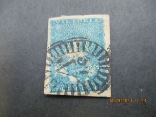 Victoria Stamps: Half Length Numeral Cancel - Rare (n185)
