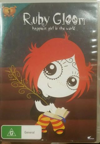 Ruby Gloom Happiest Girl In The World Rare Dvd Volume 3 Cartoon Animation Tv