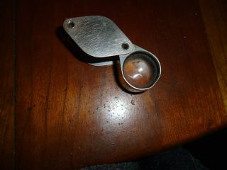 Rare Vintage Carl Zeiss Jena 6x Magnifying Glass Loupe Jewelry Magnifier