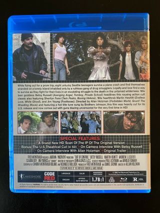 Out of Control Blu Ray Code Red RARE OOP 2