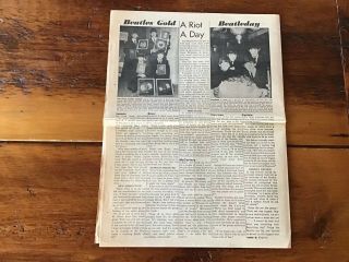 RARE 1964 Promo THE BEATLES Capitol Records Publication The National Record News 3