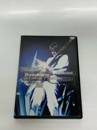 Bryan Adams - Live At Slane Castle,  Ireland 2000 (dvd,  2001) Rare Concert Dvd