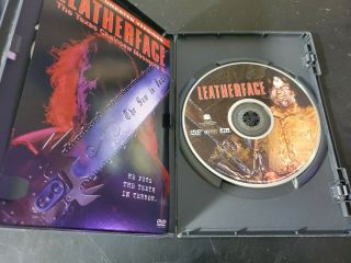 Leatherface: The Texas Chainsaw Massacre 3 (DVD,  2003) Horror Rare Oop (5A) 3