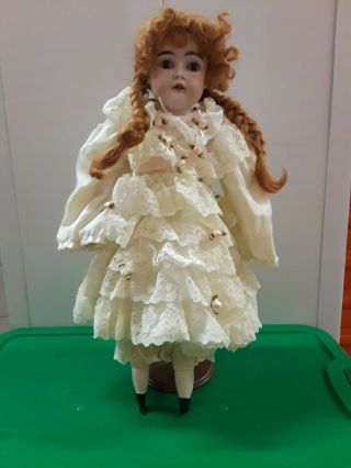 Antique 20 " Bisque Doll,  Made In Germany