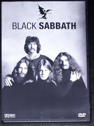 Black Sabbath In Concert Live Dvd - 2015 Ozzy Osbourne Like Brazil Mega Rare