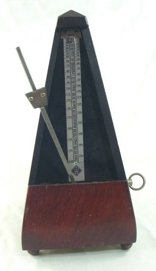 Vintage Mechanical Metronome 9 "