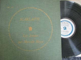 Mega Rare Ed1 Marcelle Meyer Scarlatti Les Discophiles Francais Df139 France