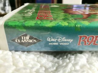 RARE Robin Hood 1984 Disney BLACK DIAMOND VHS Tape 3