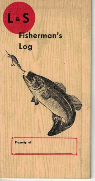 1950s - 1960s L&s Fishing Lures Fisherman 