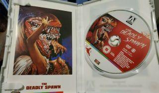 The Deadly Spawn Arrow Video Dvd Rare Oop Htf Horror Gore Splatter
