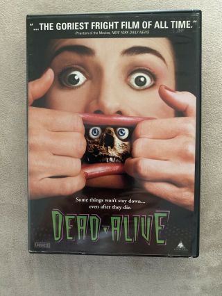 Dead Alive (dvd,  1998,  Unrated Version) Oop Htf Rare Like