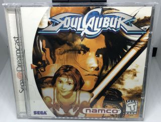 Soul Calibur For The Sega Dreamcast,  Complete,  Fully - Tested/working,  Oop