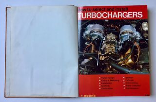 How To Select And Install Turbochargers 1971 H.  P.  Books Rare Hardcover Turbo
