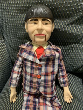 Moe Howard Three Stooges Ventriloquist Doll (rare)