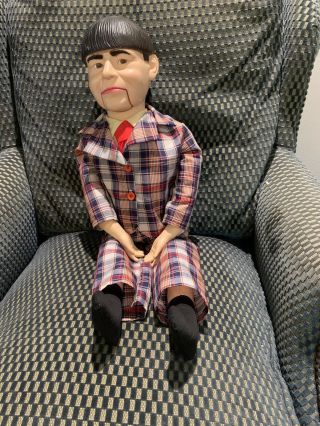 Moe Howard Three Stooges Ventriloquist Doll (Rare) 2