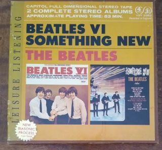 The Beatles Vi Something Rare 4 Track Reel To Reel Capitol Tape 3 3/4 Ips
