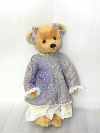Magnificent Rare Mary Holstad & Friends " My Puddy " 1/50 Collectible Teddy Bear