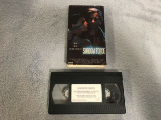 Shadow Force (1992) - Vhs - Action - Dirk Benedict - Lise Cutter - Demo / Screener - Rare