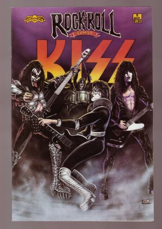 Kiss - Rock - N - Roll Biography Comic Book Rare