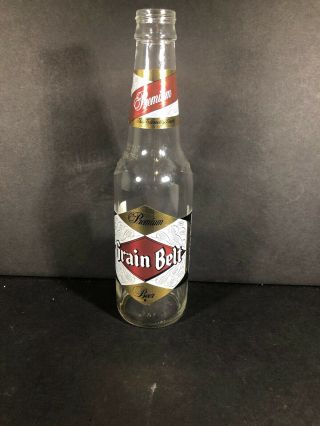 Rare Grain Belt Beer Bottle Clear 12 Ounce.