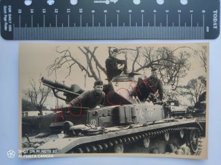 Rare Ww2 German Archive Photo,  Archive Der Waffen - Ss Ostfront,  1942 Tank