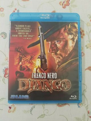 Django (blue Underground Blu - Ray Disc / 2010 Release / Rare & Out Of Print)