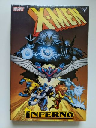 X - Men Inferno Omnibus Marvel Oversized Hardcover Rare Oop Out Of Print