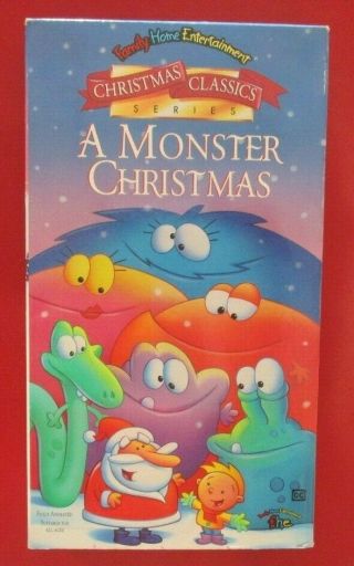 A Monster Christmas (vhs 1996) Very Rare