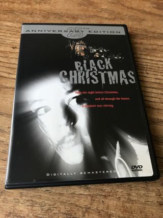 Black Christmas 1974 (dvd,  2001,  25th Anniversary Edition) Rare Oop Htf Horror