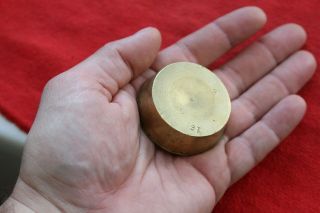 Old Russian Imperial Brass Nest Weights for Scale 205 gr 2