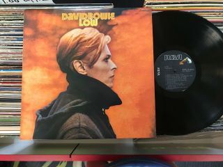 David Bowie Low Vinyl Lp Record Fan Club Insert Sterling Press Rock Rare Ziggy