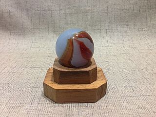 Vintage Akro Agate Marble,  Experimental,  Very Rare & Huge,  1 - 3/16 " Ca.  1920 - 1925