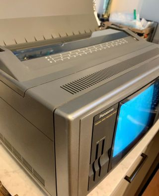 Vintage Rare Panasonic KX - W1500 Personal Word Processor 1989 2