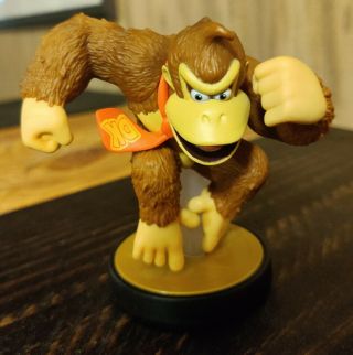 Donkey Kong Amiibo Nintendo Smash Bros Series Wii U 3ds Switch Rare