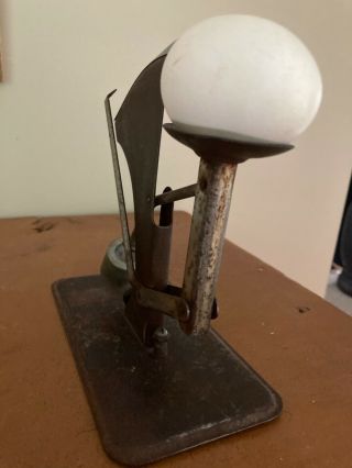 Early Antique / Vintage Primitive Metal Farm Egg Scale - Grading Scale