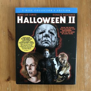 Halloween Ii Collectors Edition Blu Ray 2 Disc Set,  Rare Oop Slipcover Sleeve