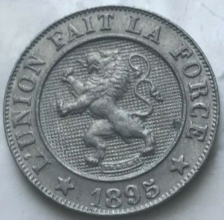 1895 Belgium 10 Centimes - L 