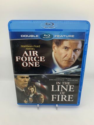 Air Force One / In The Line Of Fire - Set [blu - Ray] Rare Oop