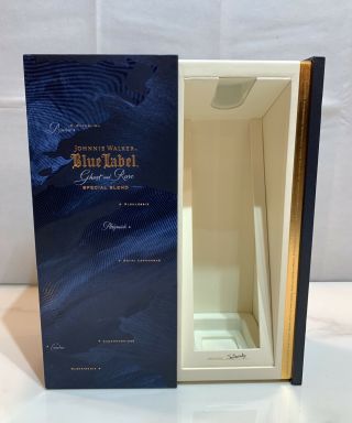 Johnnie Walker Blue Label Ghost & Rare Port Ellen Collectors Box Only