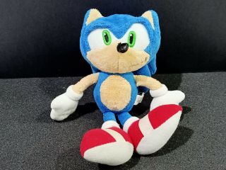Rare Sanei Sonic The Hedgehog S Size Plush Doll Toy Sega Japan 7.  5 "