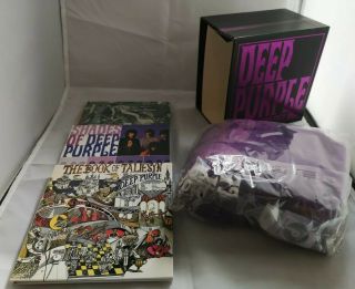 Rare Deep Purple 3cd,  T - Shirt Box Deepest Trilogy Japan Limited 500 Copies