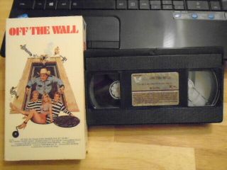 Rare Oop Off The Wall Vhs Film 1982 Paul Sorvino Rosanna Arquette Mickey Gilley