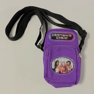 Rare Destiny’s Child Beyoncé Purple Shoulder Bag Camera Phone Case Vintage 2002